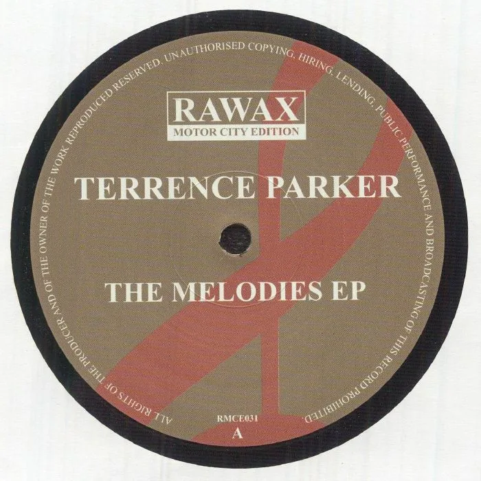 Front cover — Terrence PARKER — The Melodies EP