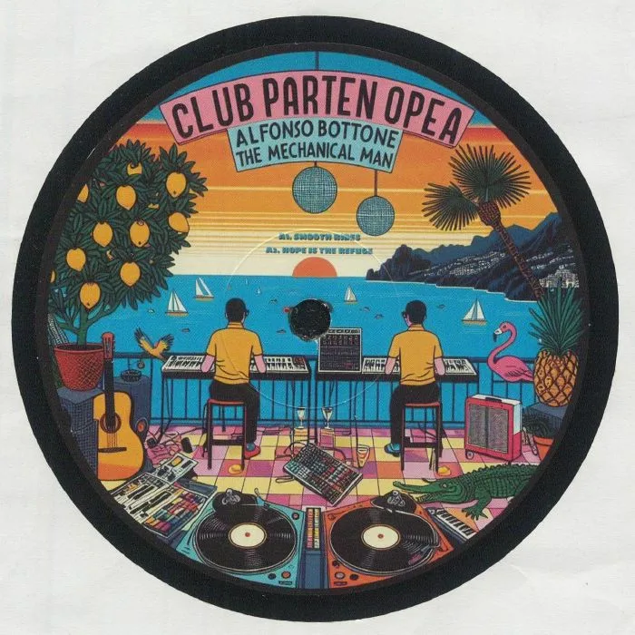 Лицевая сторона обложки — Alfonso BOTTONE / THE MECHANICAL MAN — Club Partenopea