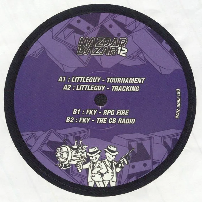 Обратная сторона обложки — LITTLEGUY / FKY — Nazdar Bazar 12