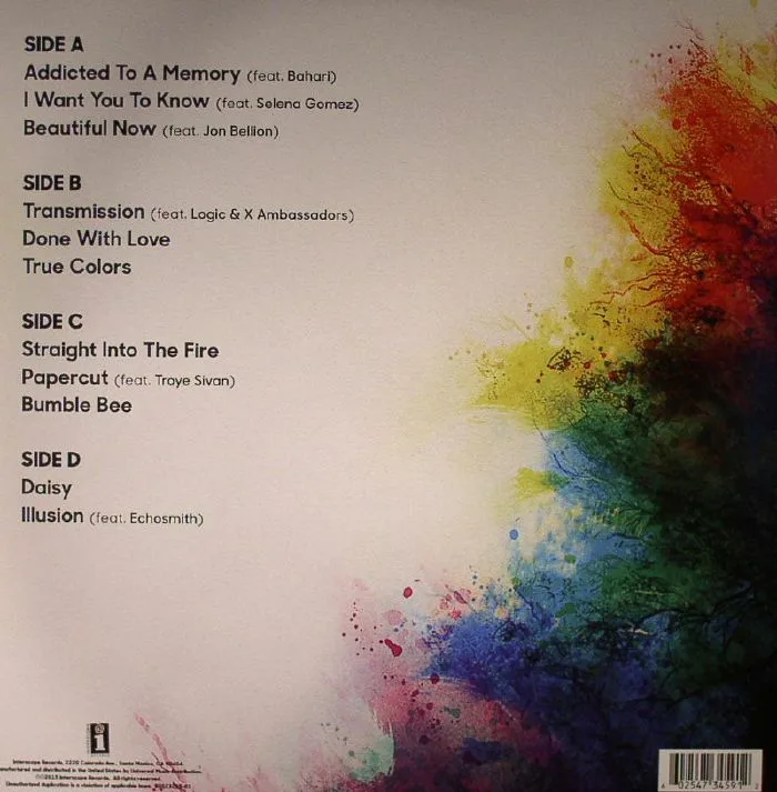 Back cover — ZEDD — True Colors