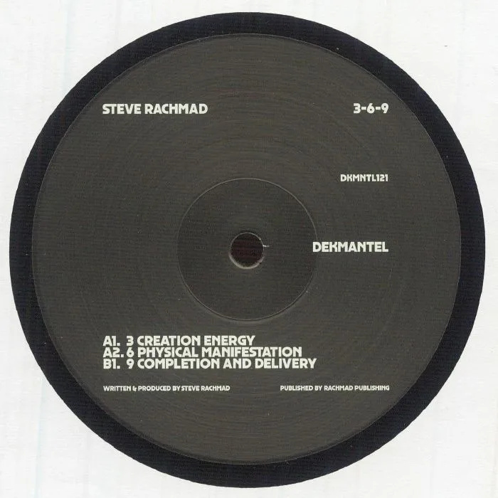 Front cover — Steve RACHMAD — 3 6 9