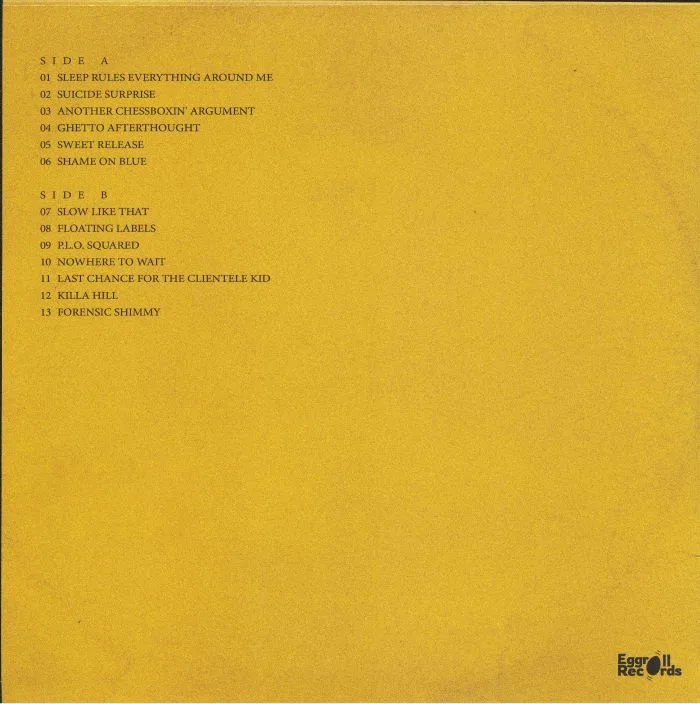 Обратная сторона обложки — WUGAZI — 13 Chambers (reissue)