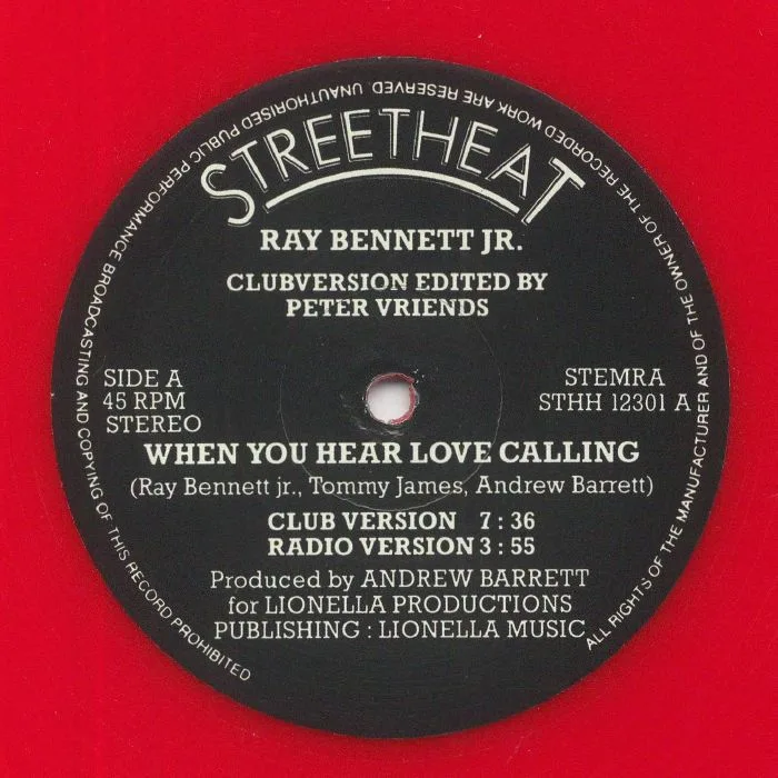 Ray Jr BENNETT — When You Hear Love Calling (reissue)