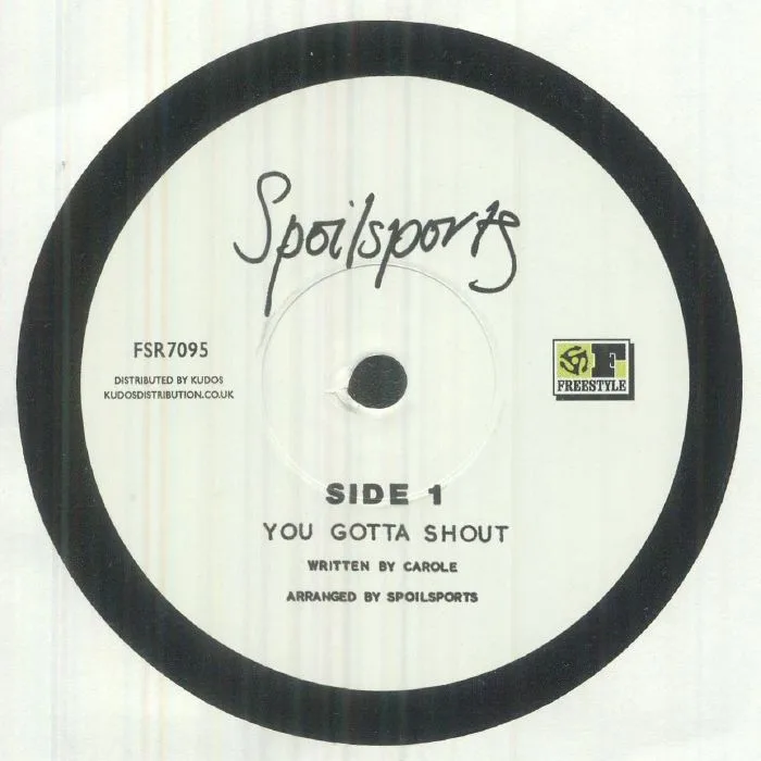 SPOILSPORTS — You Gotta Shout (reissue)