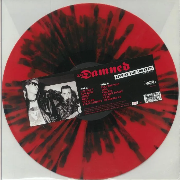 The DAMNED — Live At The 100 Club: July 6th 1976 (Record Store Day RSD 2024)