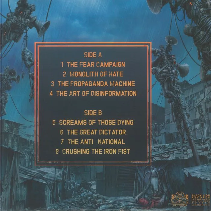 Back cover — DEMONSTEALER — The Propaganda Machine