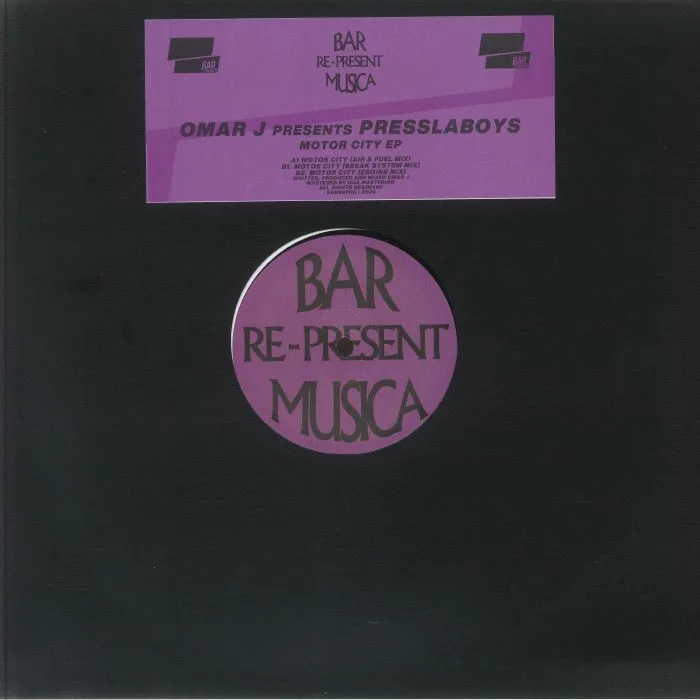 Omar J Presents Presslaboys — Motor City EP
