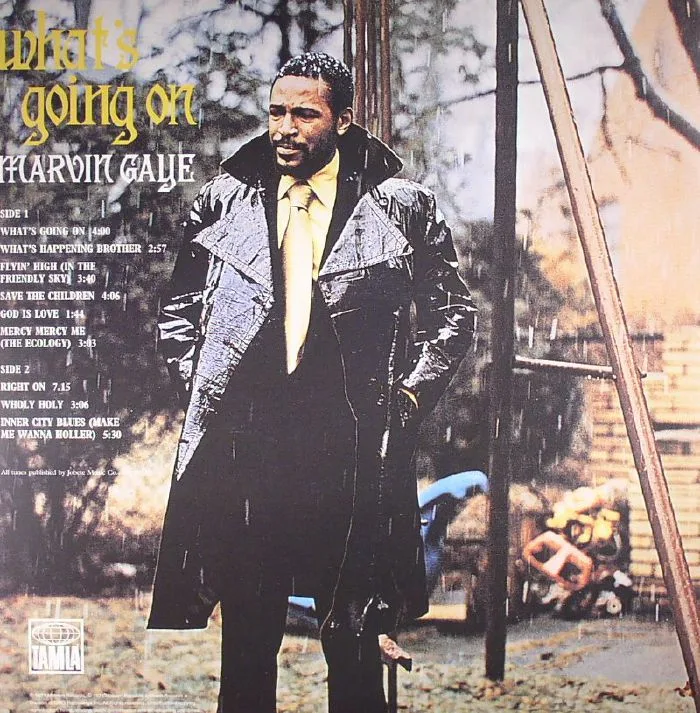 Обратная сторона обложки — Marvin GAYE — What's Going On