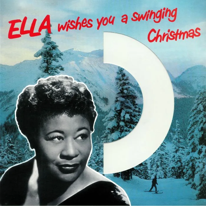 Лицевая сторона обложки — Ella FITZGERALD — Ella Wishes You A Swinging Christmas (reissue)