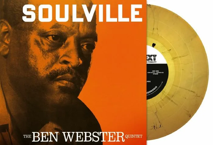 Лицевая сторона обложки — The BEN WEBSTER QUINTET — Soulville (reissue)