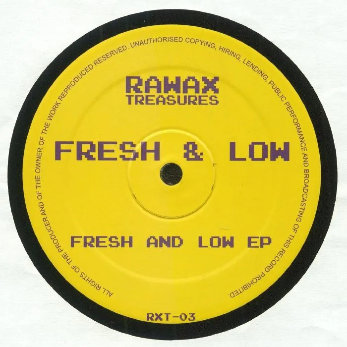 Front cover — FRESH & LOW — Fresh & Low EP (reissue)