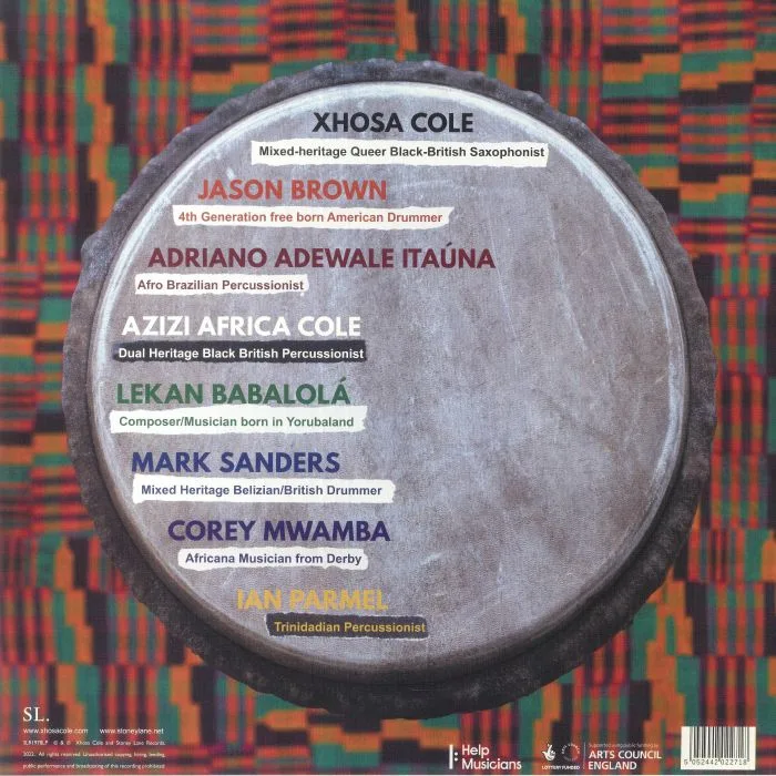 Обратная сторона обложки — Xhosa COLE — Ibeji