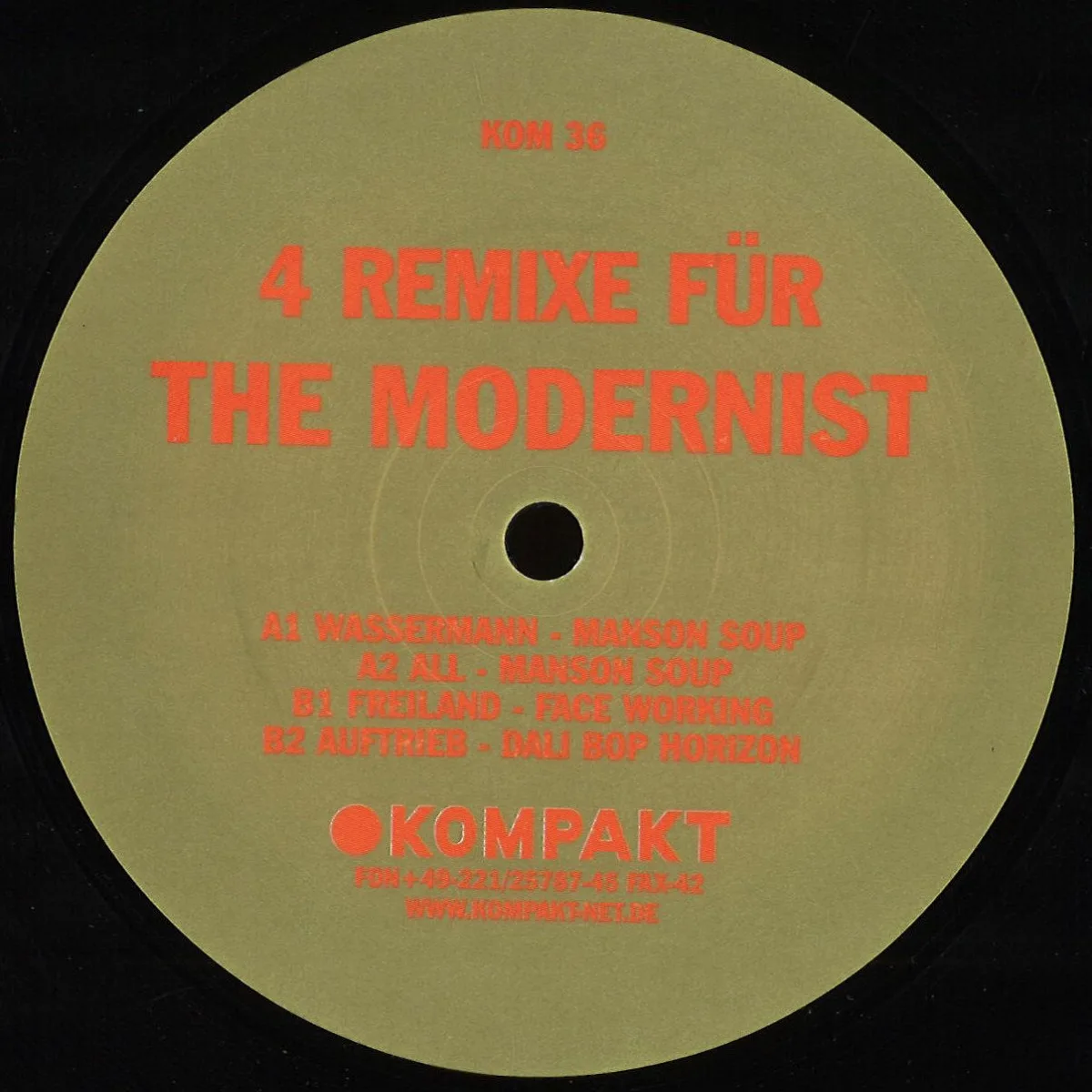 The Modernist — 4 Remixe
