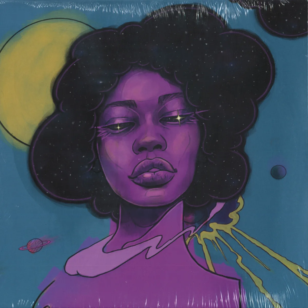 Front cover — Vick Lavender — Time Traveler LP 2x12"