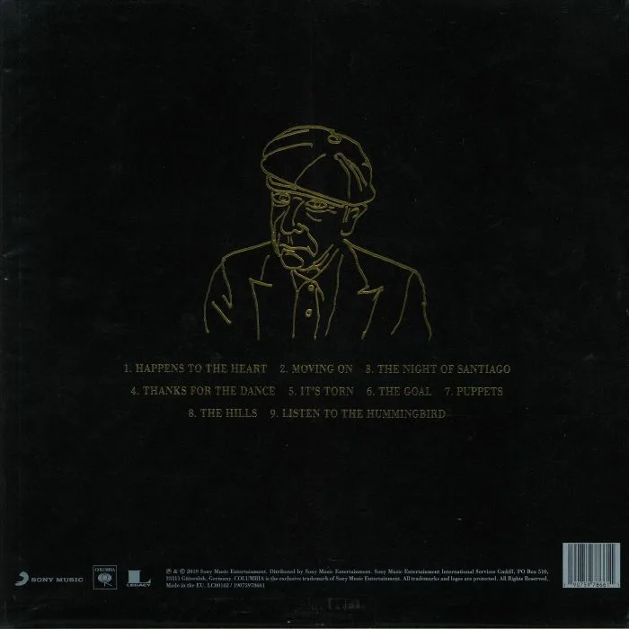 Back cover — Leonard COHEN — Thanks For The Dance