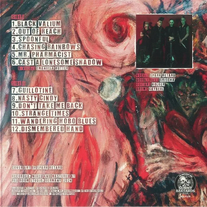 Back cover — DEMENTED ARE GO — Psychotic Mutilation
