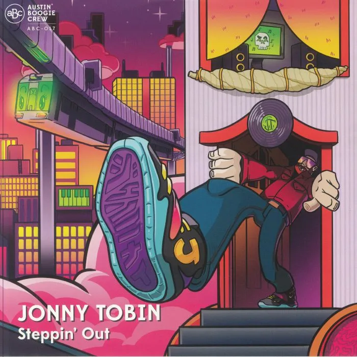 Front cover — Jonny TOBIN — Steppin Out