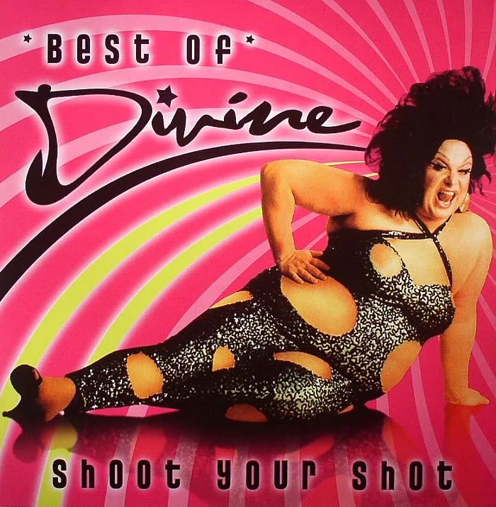 Лицевая сторона обложки — DIVINE — Best Of Divine: Shoot Your Shot