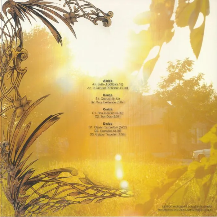 Back cover — LOS HERMANOS — On Another Level (reissue)