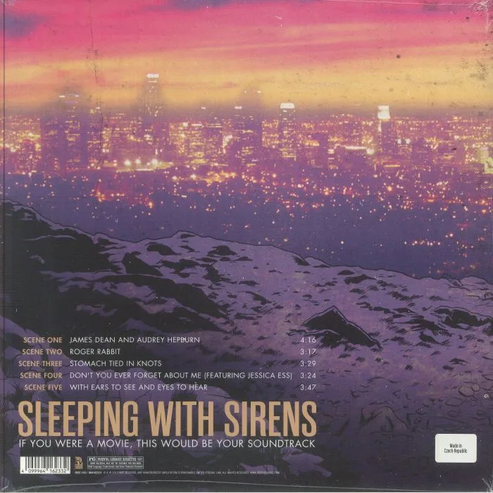 Обратная сторона обложки — SLEEPING WITH SIRENS — If You Were A Movie This Would Be Your Soundtrack