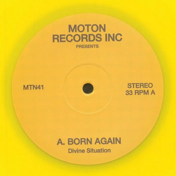 Лицевая сторона обложки — DIVINE SITUATION — Born Again