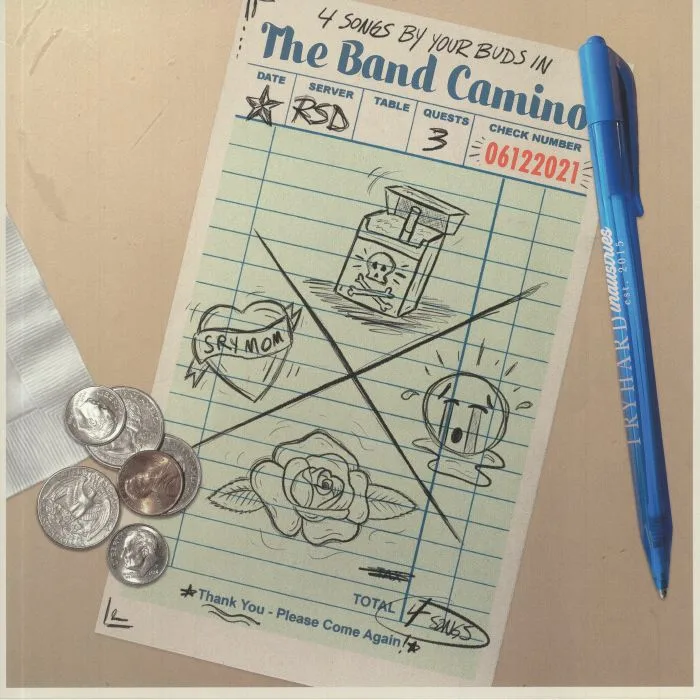 The BAND CAMINO — 4 Songs By Your Buds In The Band Camino (Record Store Day RSD 2021)
