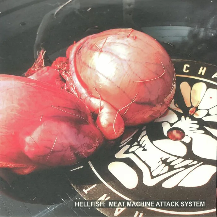 Лицевая сторона обложки — HELLFISH — Meat Machine Attack System