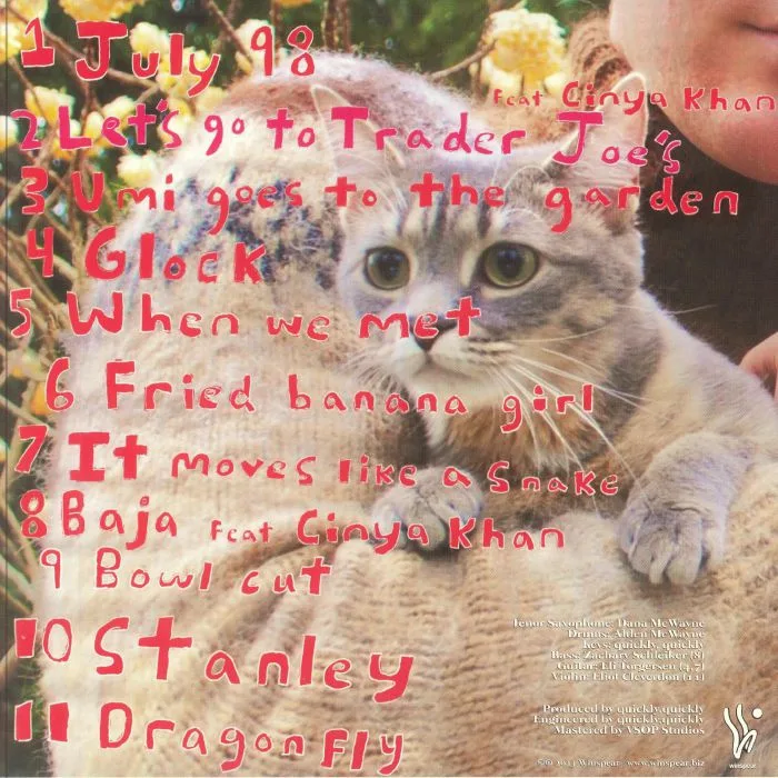 Back cover — DANA & ALDEN — Quiet Music For Young People