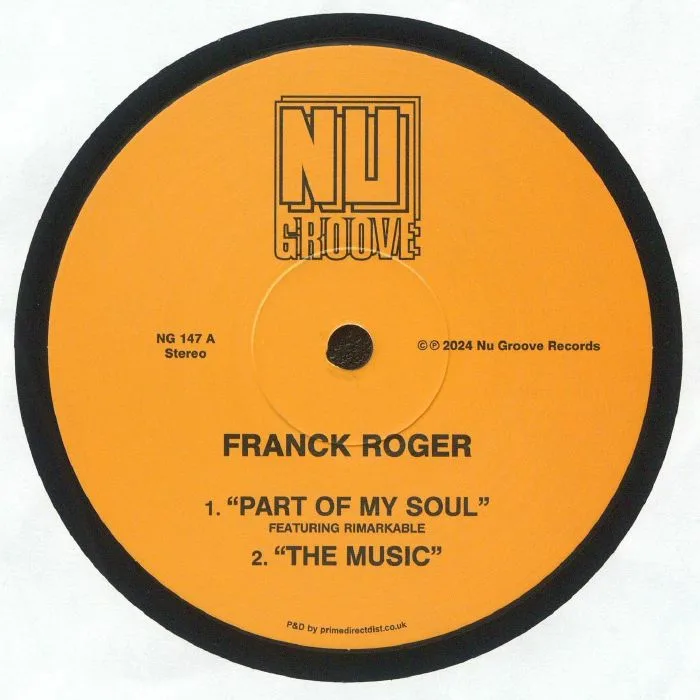 Front cover — Franck ROGER — Cosmic Tree EP