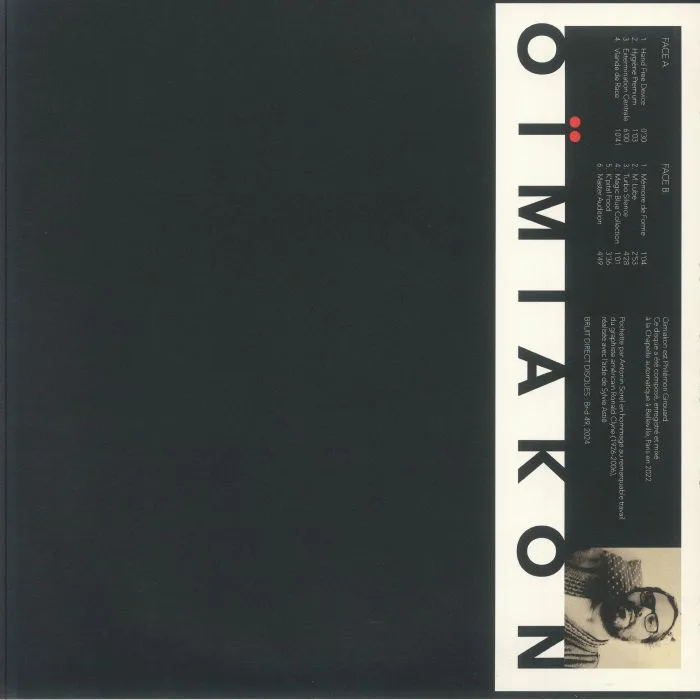 Обратная сторона обложки — OIMIAKON — Comptoir Des Vanites