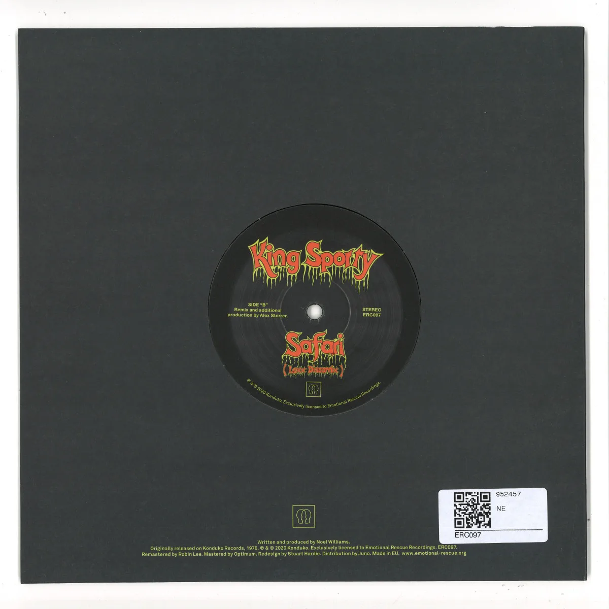 Back cover — King Sporty — Safari (Lexx mix)
