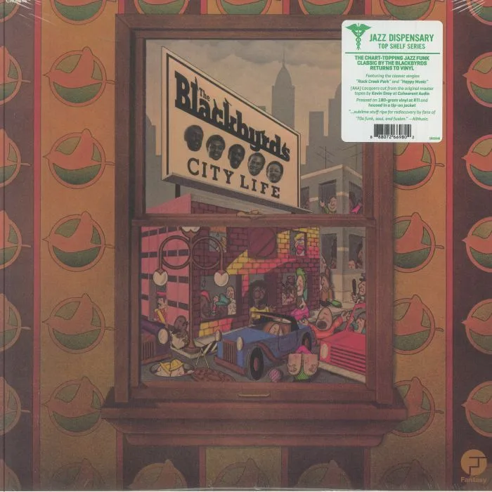 Лицевая сторона обложки — The BLACKBYRDS — City Life