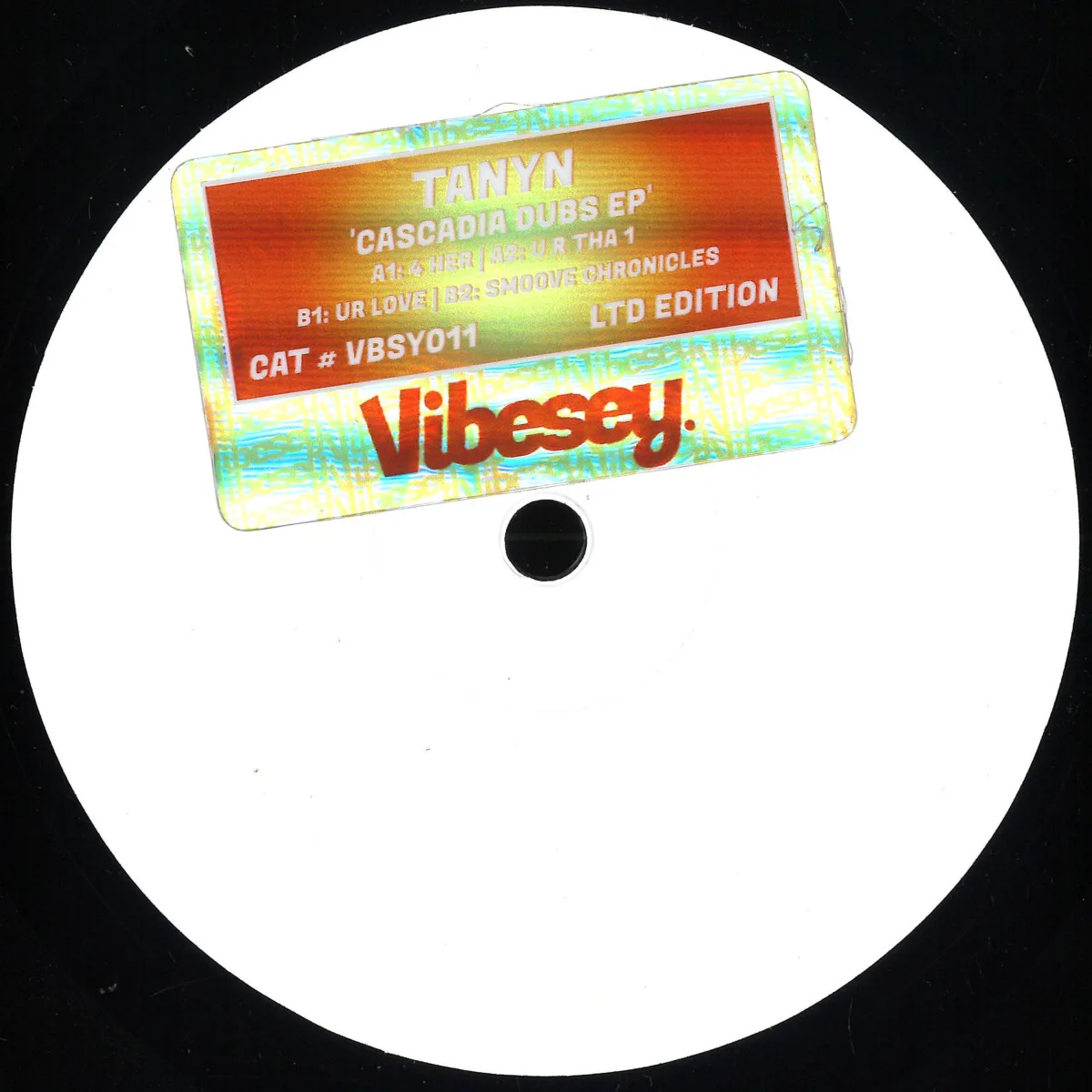 Лицевая сторона обложки — Tanyn — Cascadia Dubs EP