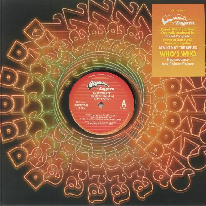 Лицевая сторона обложки — WHO'S WHO / THE REFLEX — Hypnodance / Palace Palace (The Reflex Revisions) (B-STOCK)