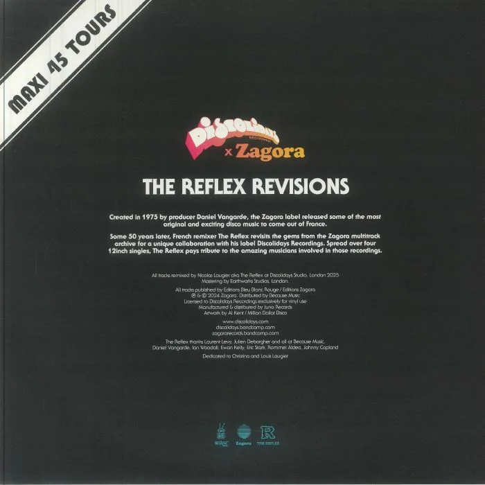 Обратная сторона обложки — WHO'S WHO / THE REFLEX — Hypnodance / Palace Palace (The Reflex Revisions) (B-STOCK)
