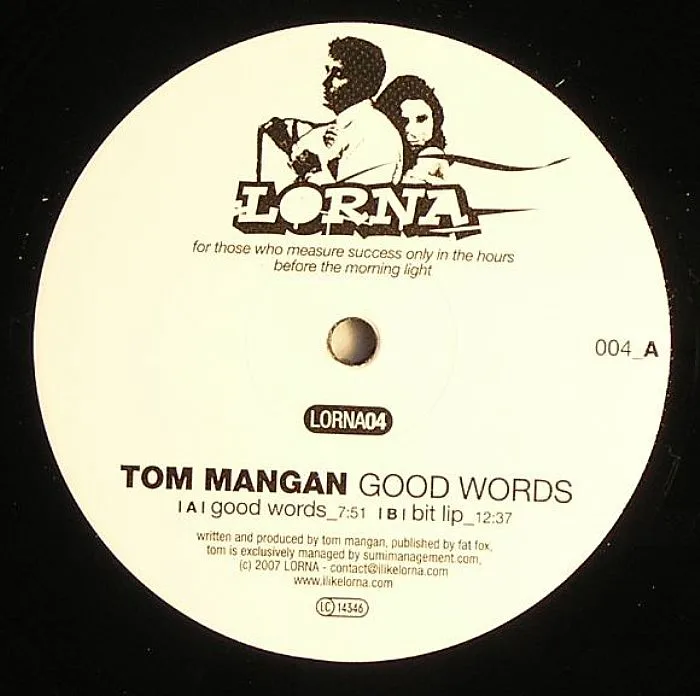 Лицевая сторона обложки — Tom MANGAN — Good Words