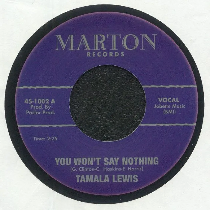 Tamala LEWIS — You Won't Say Nothing