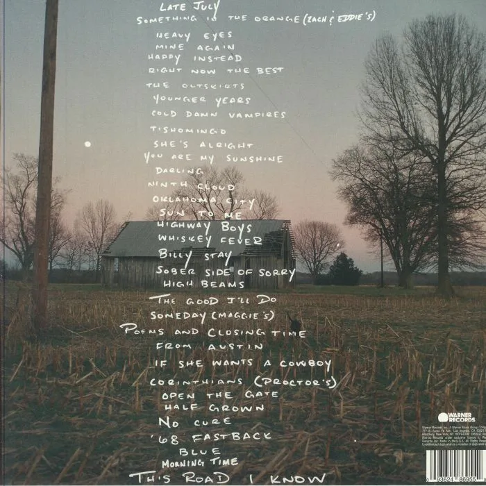 Back cover — Zach BRYAN — American Heartbreak