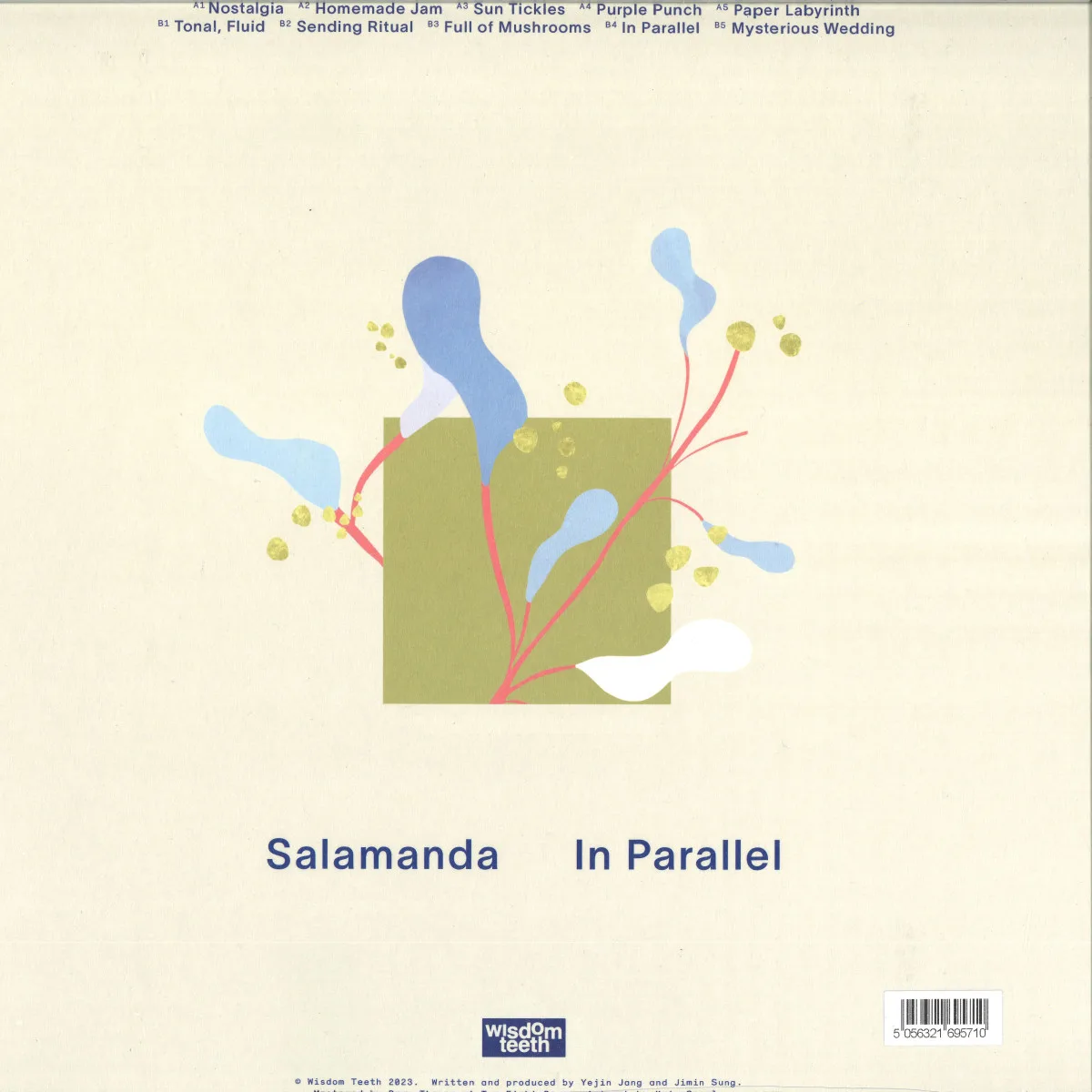 Обратная сторона обложки — Salamanda — In Parallel LP