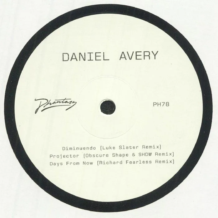 Лицевая сторона обложки — Daniel AVERY — Song For Alpha: Remixes Two