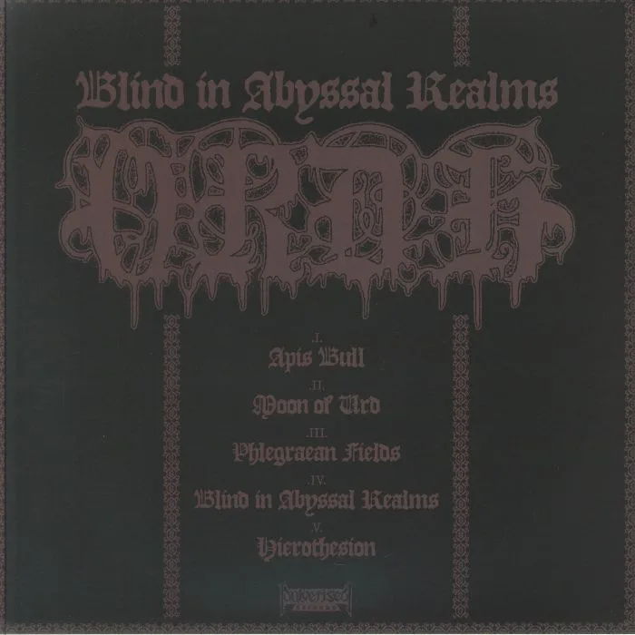 Back cover — ORDH — Blind In Abyssal Realms