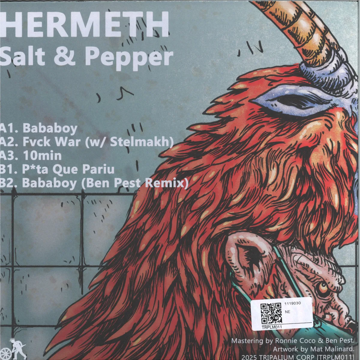 Back cover — Hermeth — Salt and Pepper EP