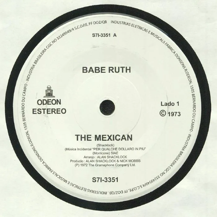 BABE RUTH — The Mexican (reissue) (B-STOCK)