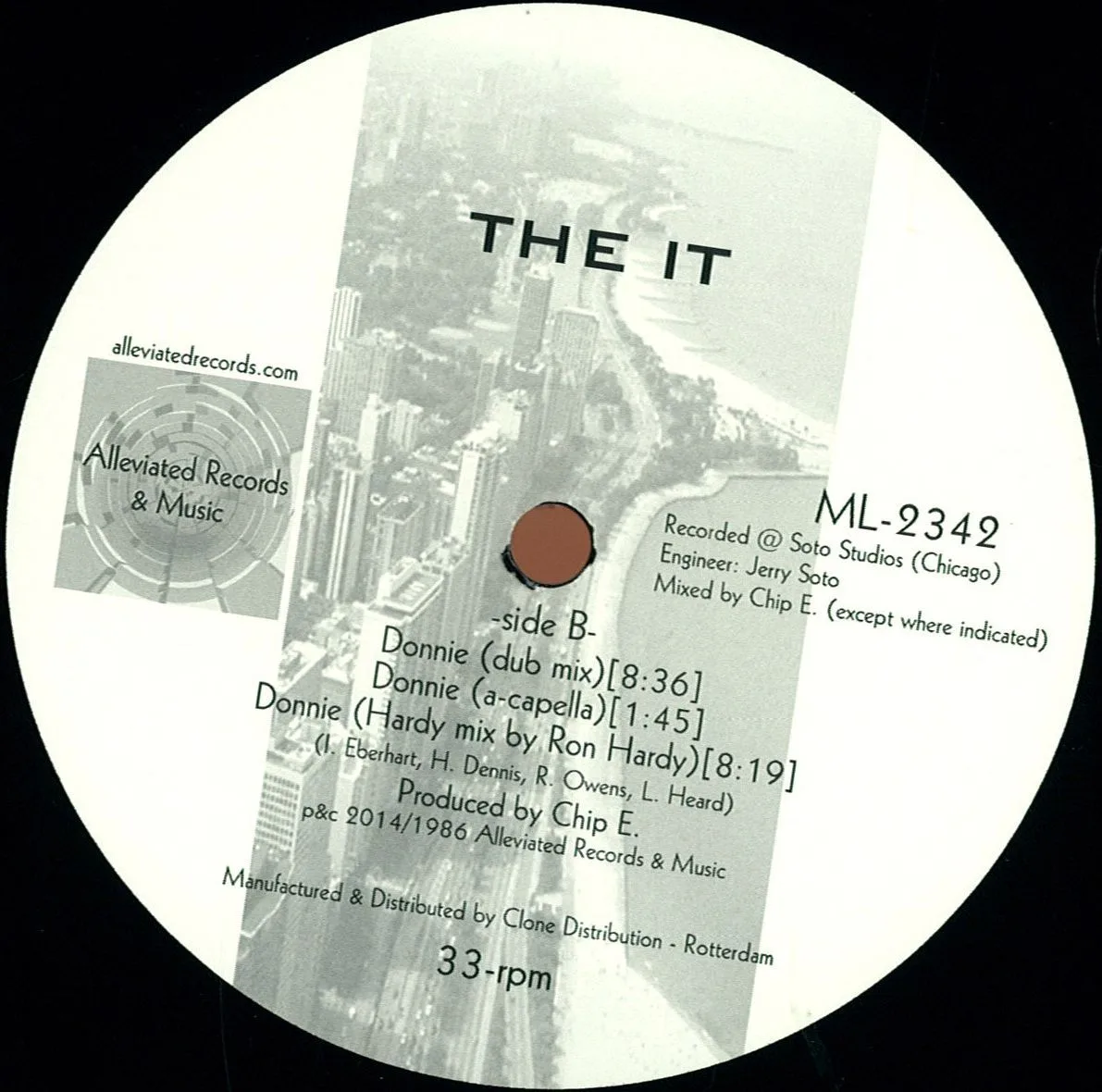 Back cover — The It — Donnie