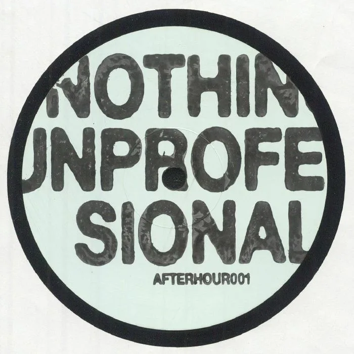 Лицевая сторона обложки — NTHNG / OPROFESSIONELL — Nothing Unprofessional