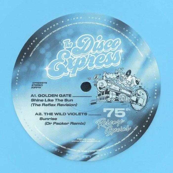 Лицевая сторона обложки — GOLDEN GATE / THE WILD VIOLETS / BUSTIN' LOOSE / MAGNOLIA — 75th Release Special: XPRESS Remix Vol 5