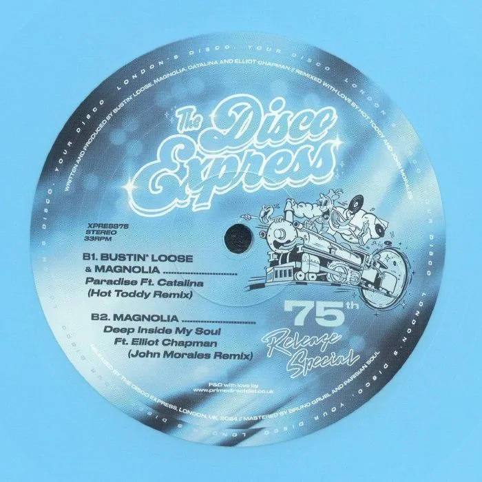 Обратная сторона обложки — GOLDEN GATE / THE WILD VIOLETS / BUSTIN' LOOSE / MAGNOLIA — 75th Release Special: XPRESS Remix Vol 5