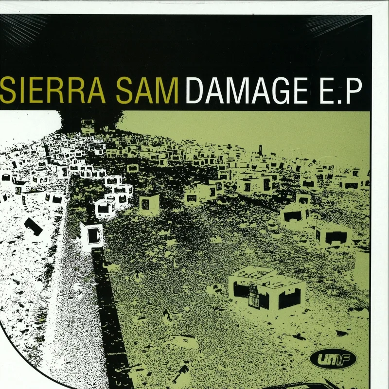 Front cover — Sierra Sam — Damage Ep