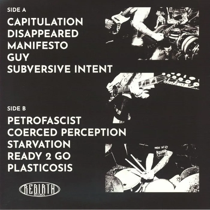 Back cover — SUBVERSIVE INTENT — Subversive Intent