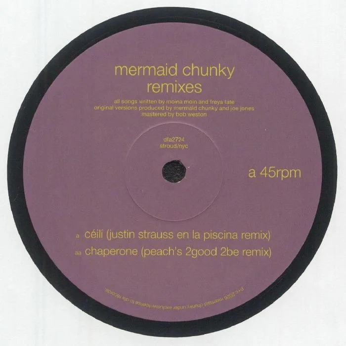 Front cover — MERMAID CHUNKY — Remixes